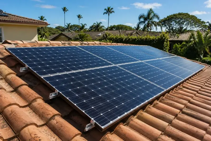 Installation de panneaux solaires à Fossemagne